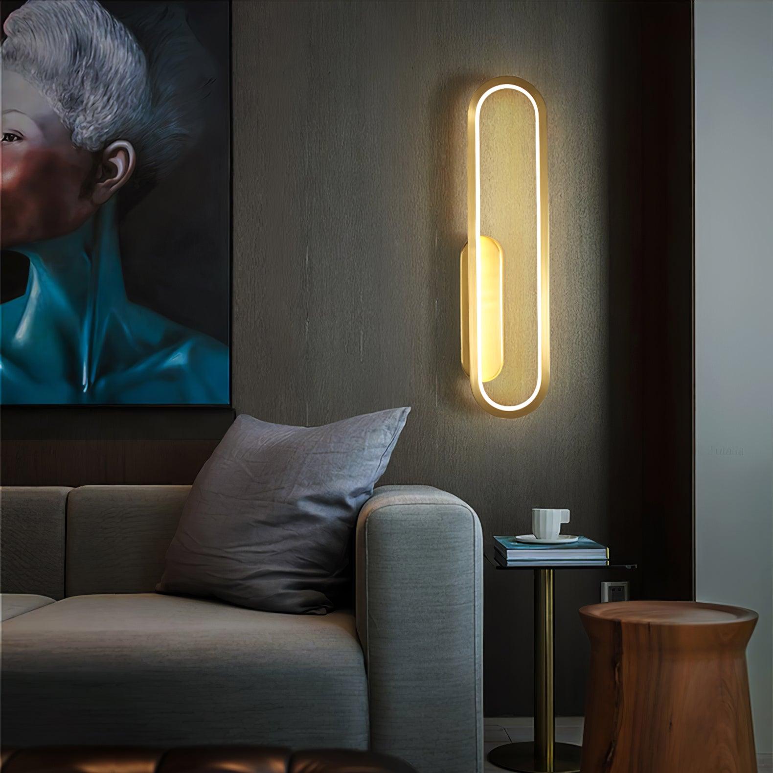WOW Long Ova Wall Lamp