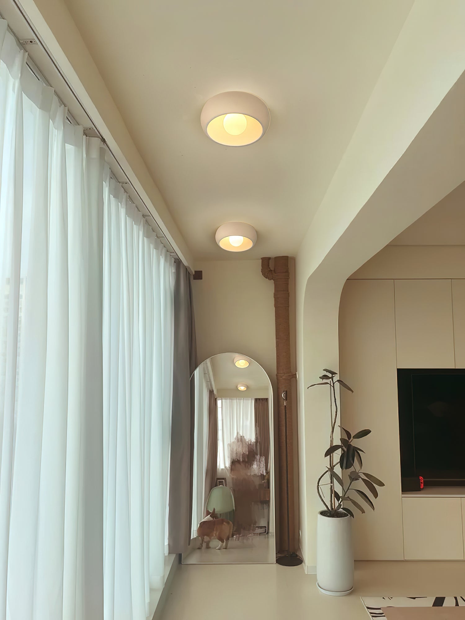 WOW Louis Round Ceiling Light