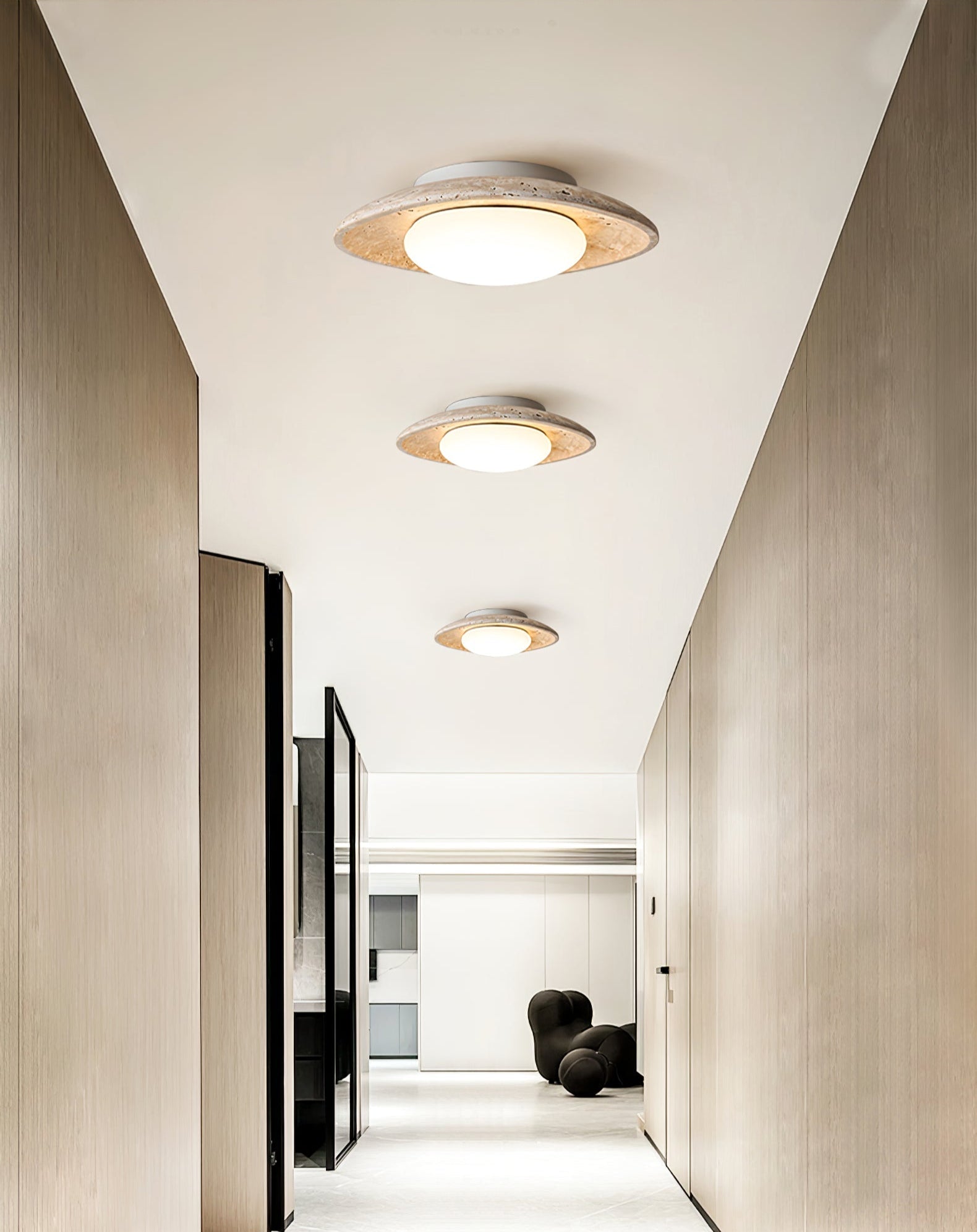 WOW Luma Travertine Ceiling Light
