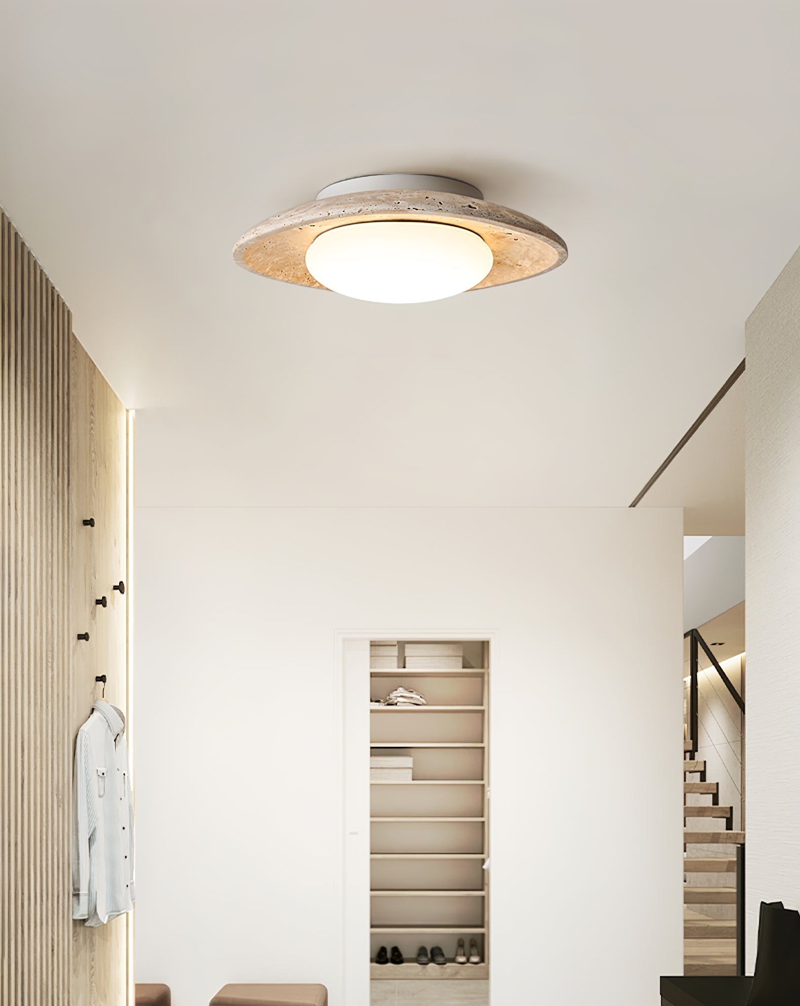 WOW Luma Travertine Ceiling Light