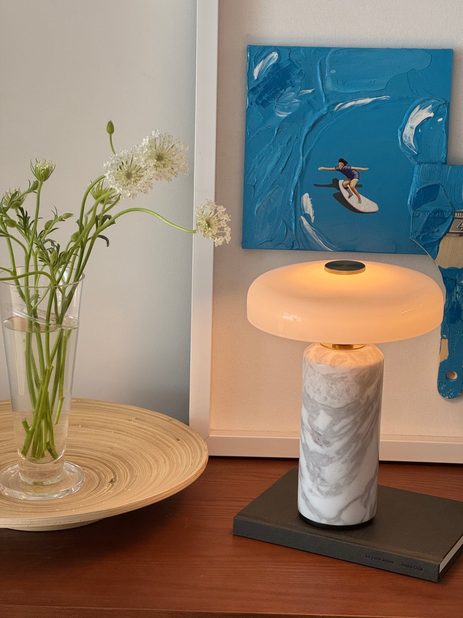 WOW Lunara Marble Table Lamp
