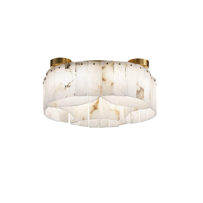 WOW Luxe Alabaster Brass Ceiling Lamp