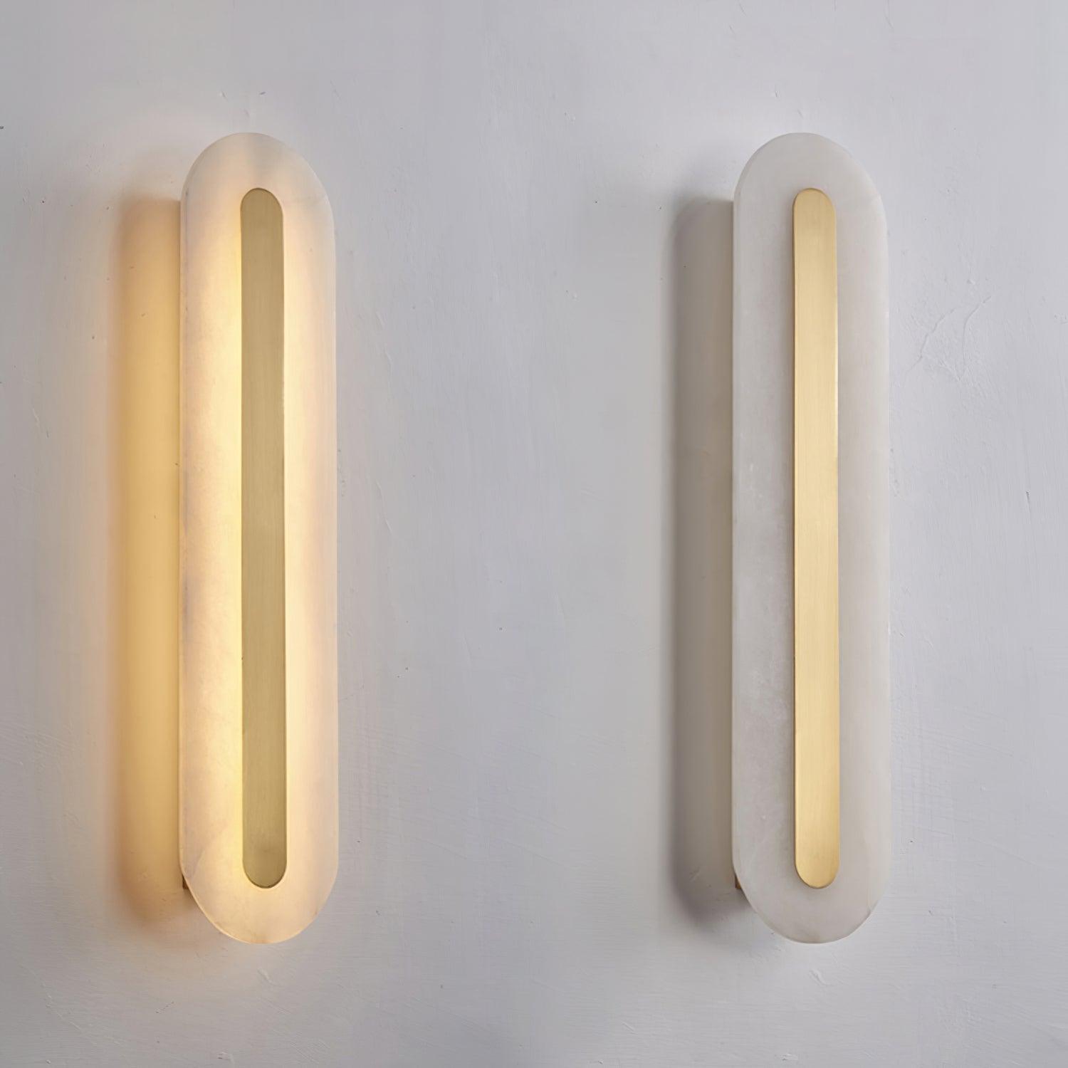 WOW Alabaster Rounded Wall Light
