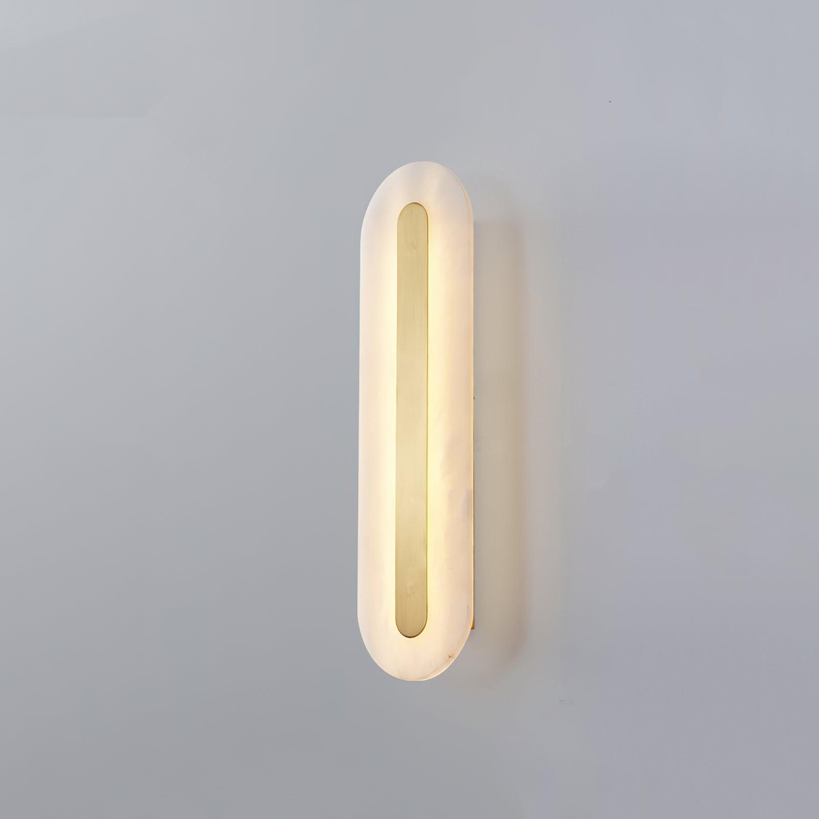 WOW Alabaster Rounded Wall Light
