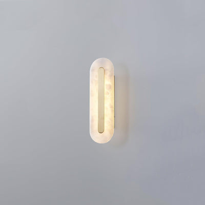 WOW Alabaster Rounded Wall Light