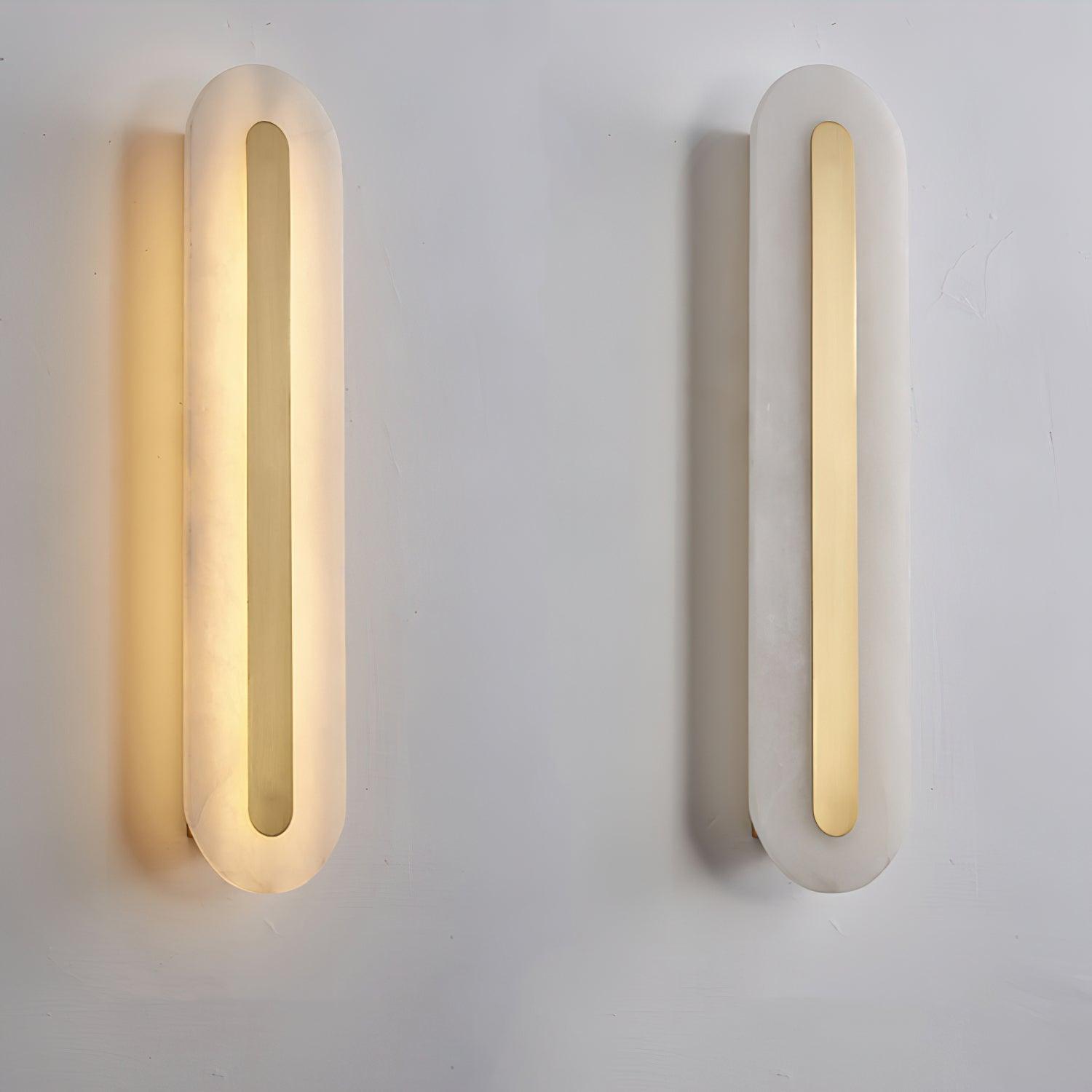 WOW Alabaster Rounded Wall Light