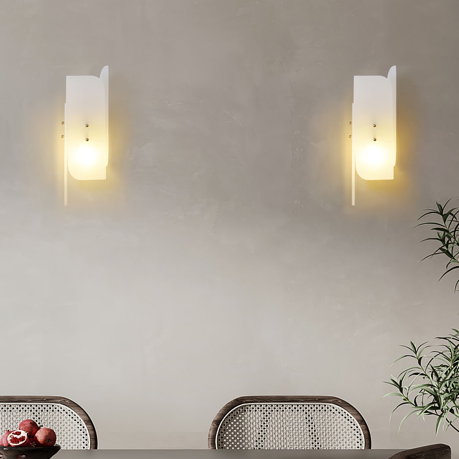 WOW Megalith Alabaster Wall Light