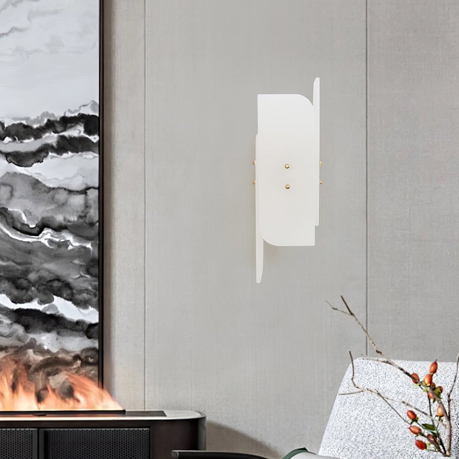 WOW Megalith Alabaster Wall Light