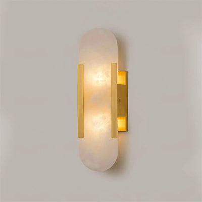 WOW Melange Elongated Alabaster Wall Lamp