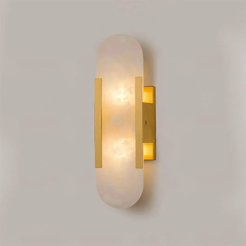 WOW Melange Elongated Alabaster Wall Lamp