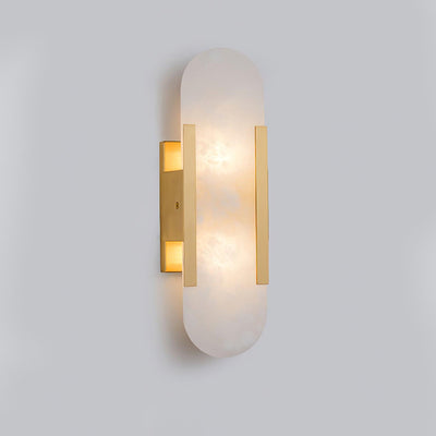 WOW Melange Elongated Alabaster Wall Lamp