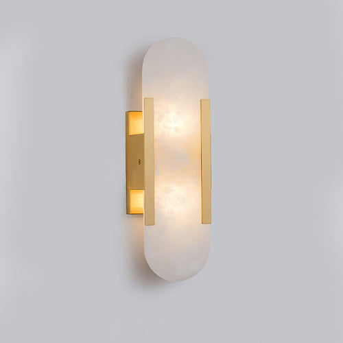 WOW Melange Elongated Alabaster Wall Lamp