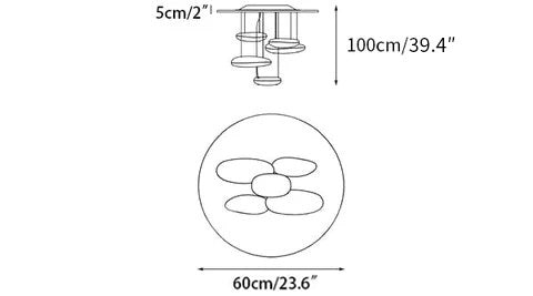 WOW Mercury Ceiling Lamp