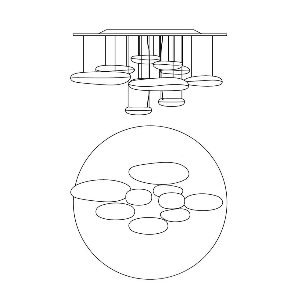 WOW Mercury Ceiling Lamp