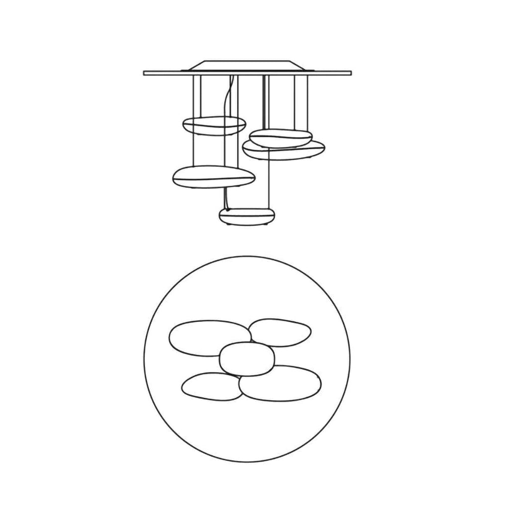 WOW Mercury Ceiling Lamp