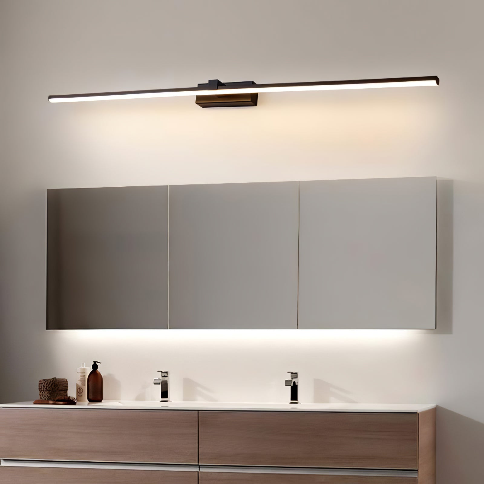 WOW Metal Linear Mirror Wall Light