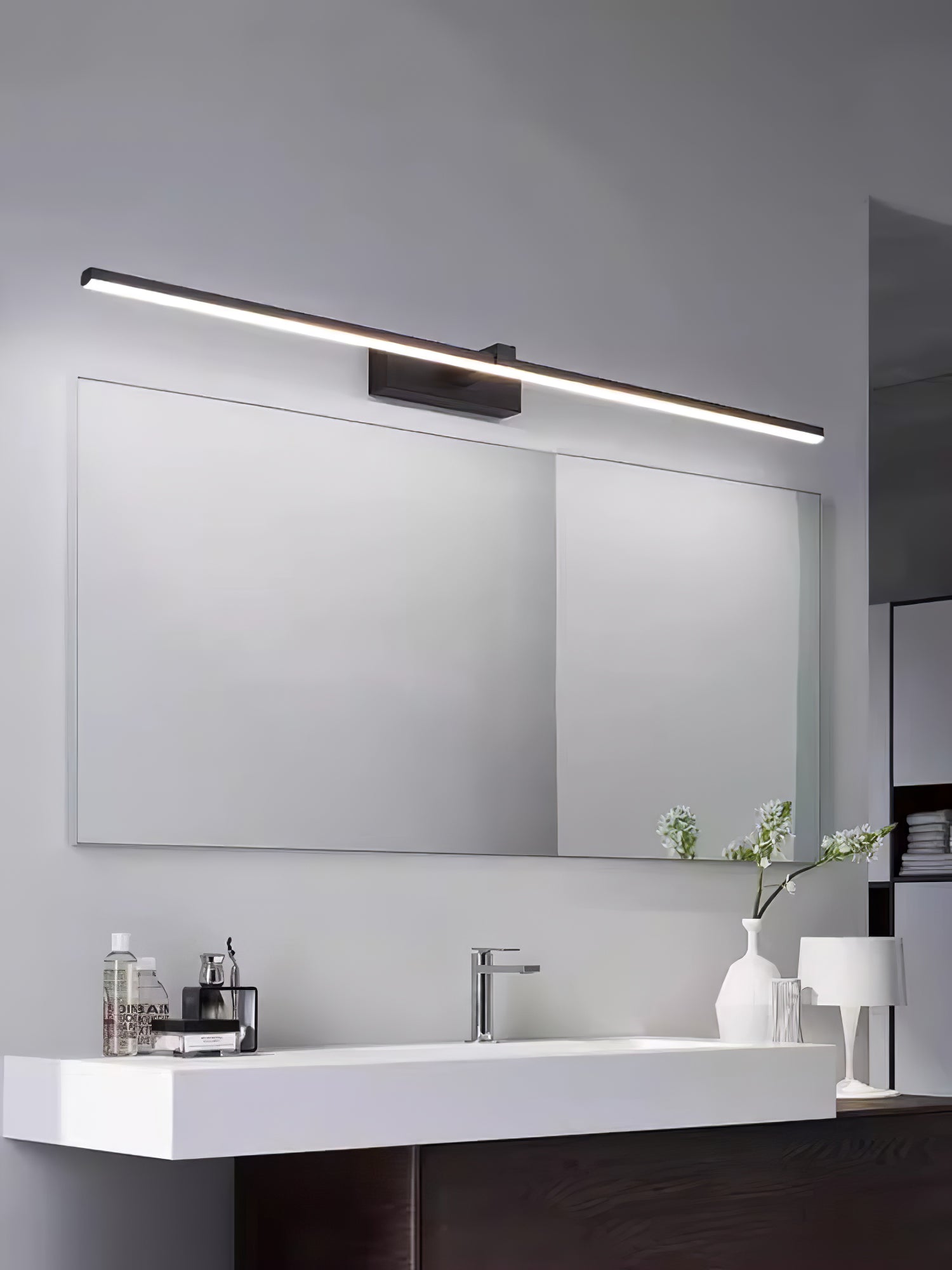 WOW Metal Linear Mirror Wall Light