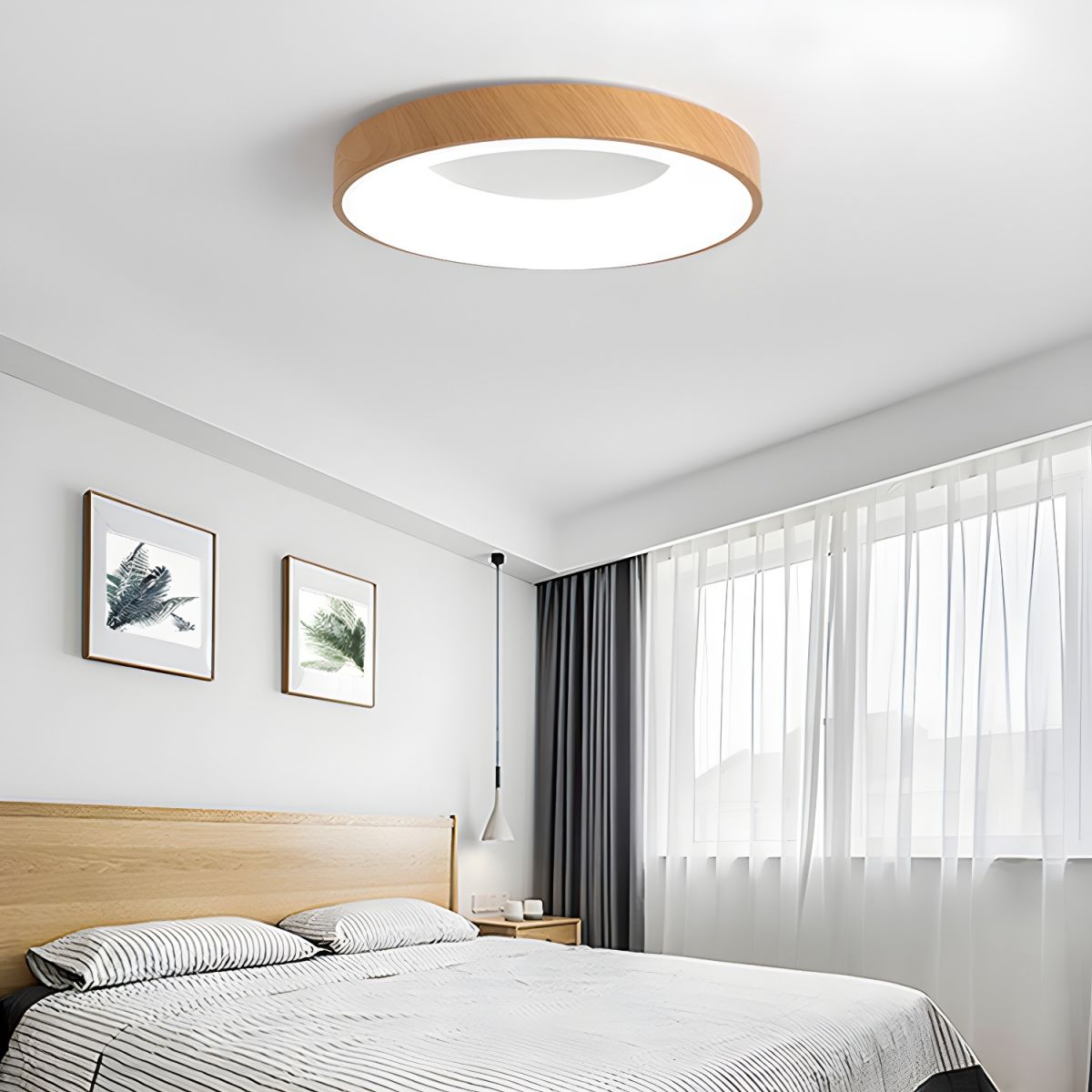 WOW Mila Round Flush Mount Ceiling Lamp
