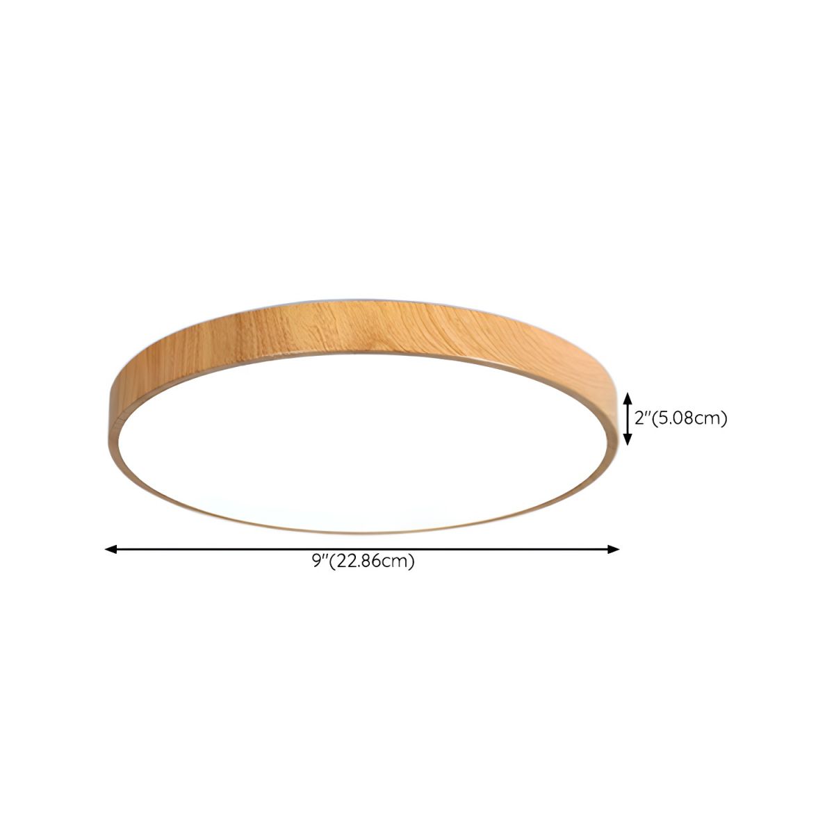 WOW Mila Round Flush Mount Ceiling Lamp