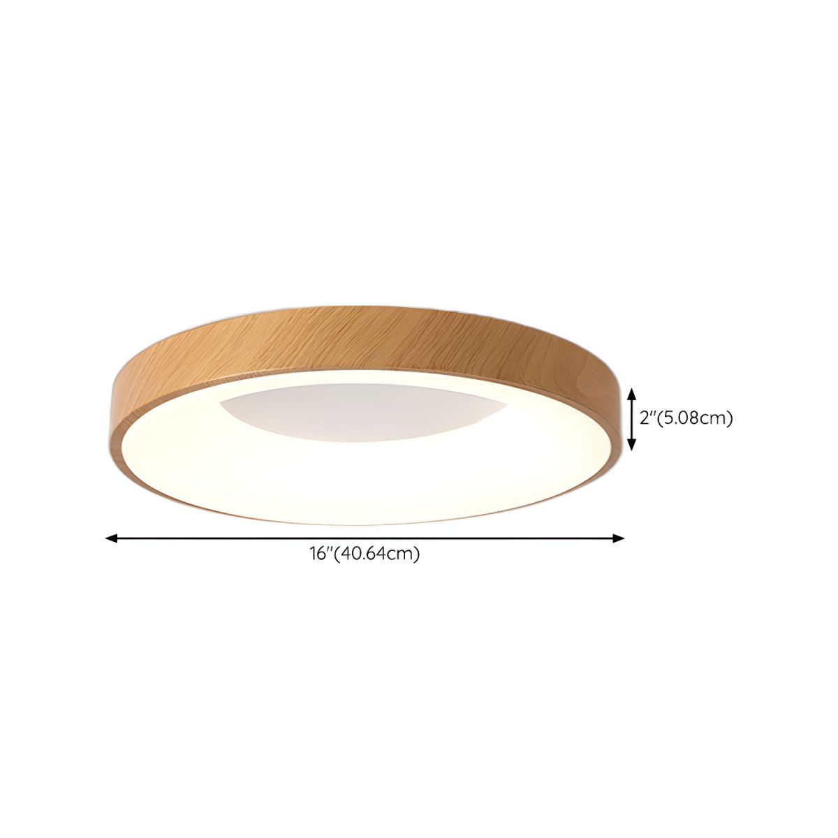 WOW Mila Round Flush Mount Ceiling Lamp