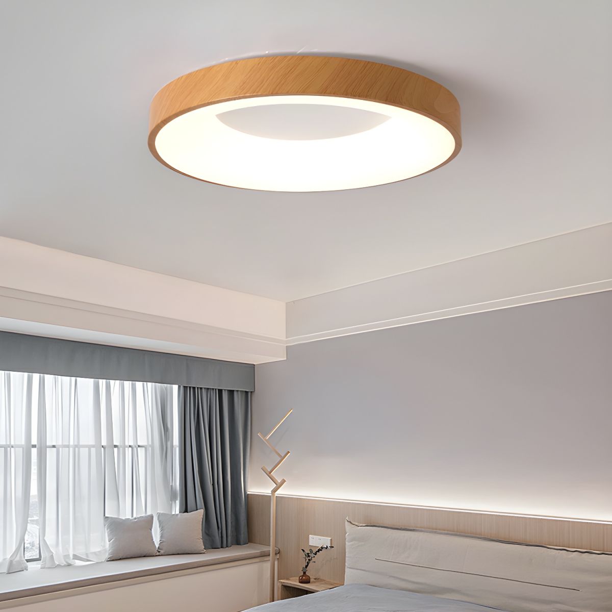 WOW Mila Round Flush Mount Ceiling Lamp