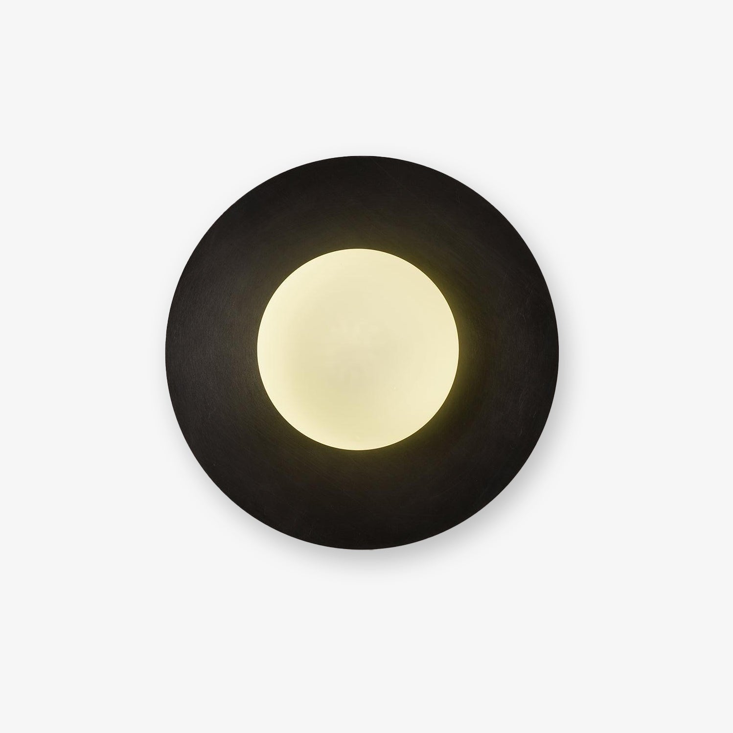 WOW Round Glass Art Wall Lamp