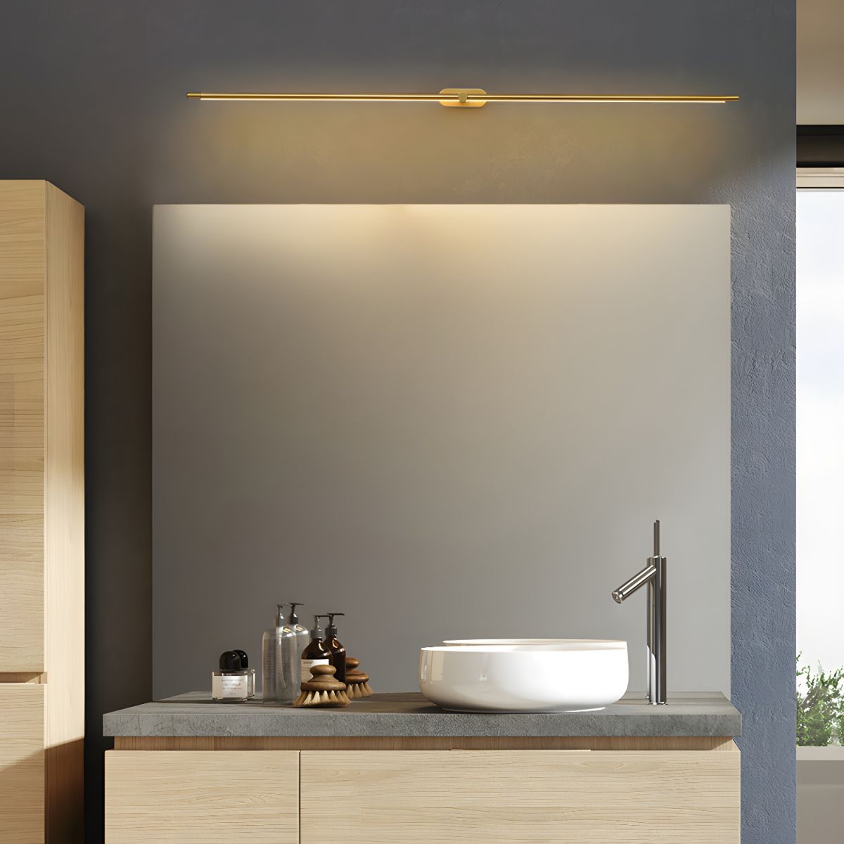WOW Minimalist Linear Rechargeable Wall Lamp