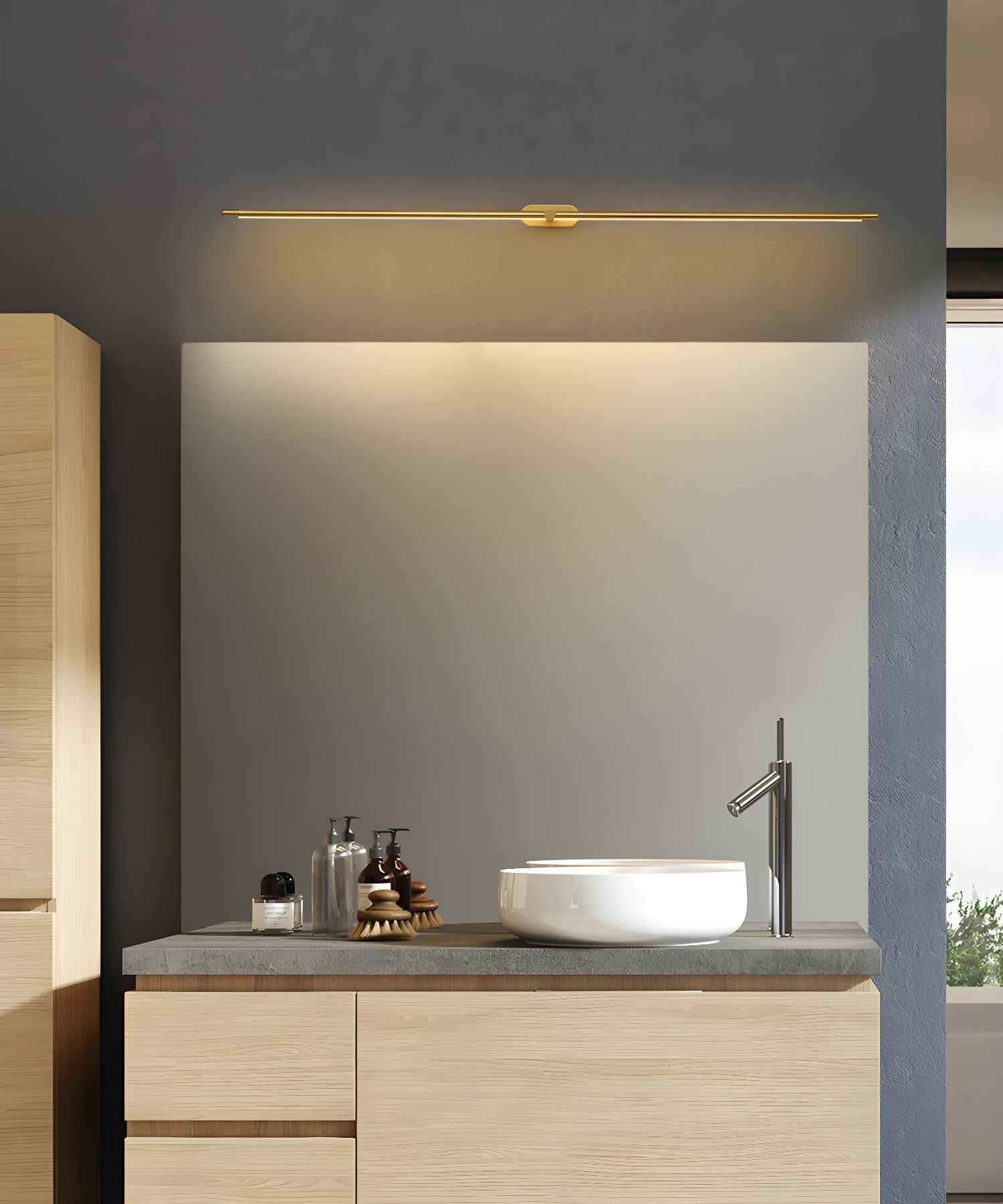 WOW Minimalist Linear Rechargeable Wall Lamp