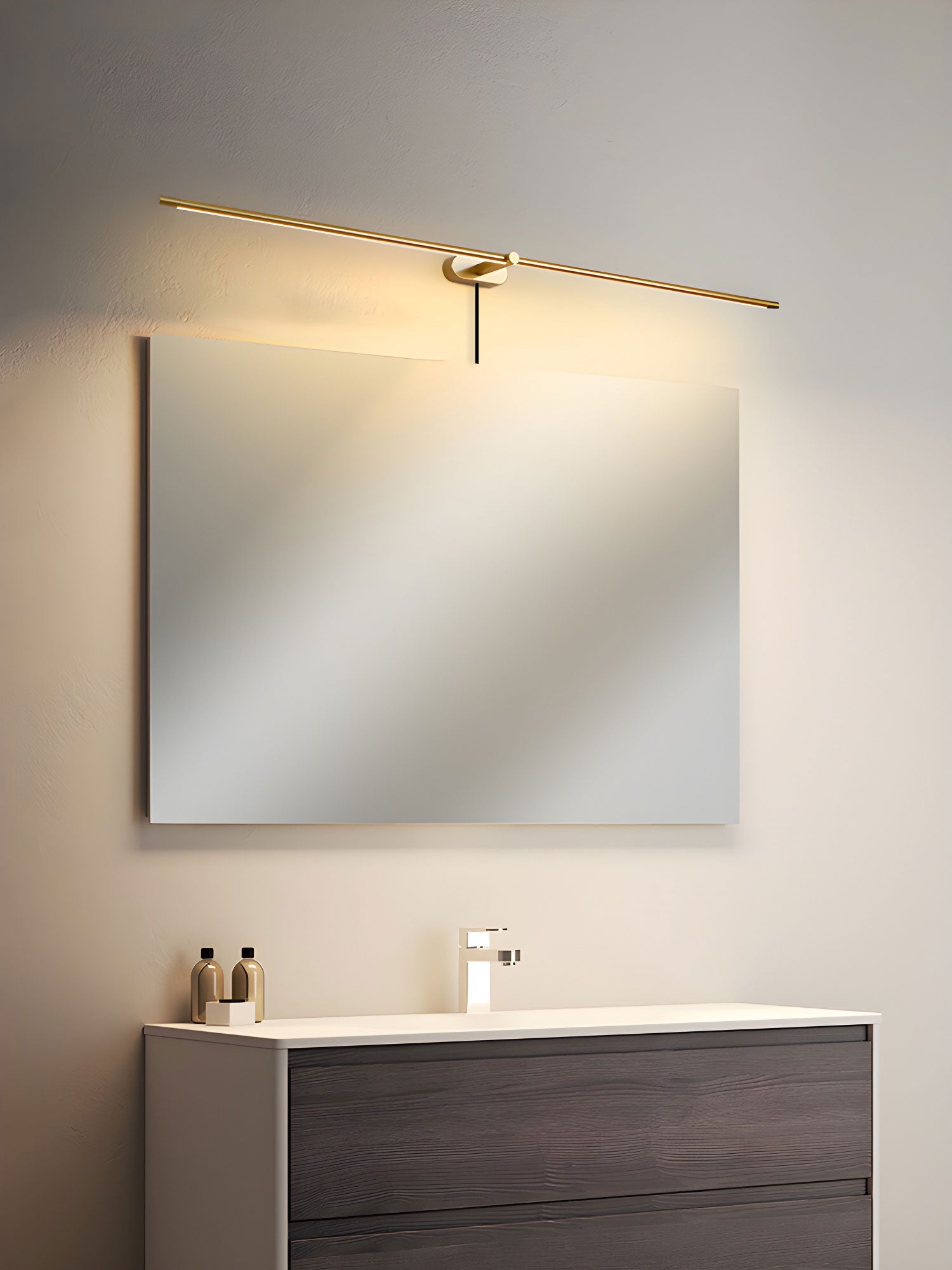 WOW Minimalist Linear Plug-in Wall Lamp