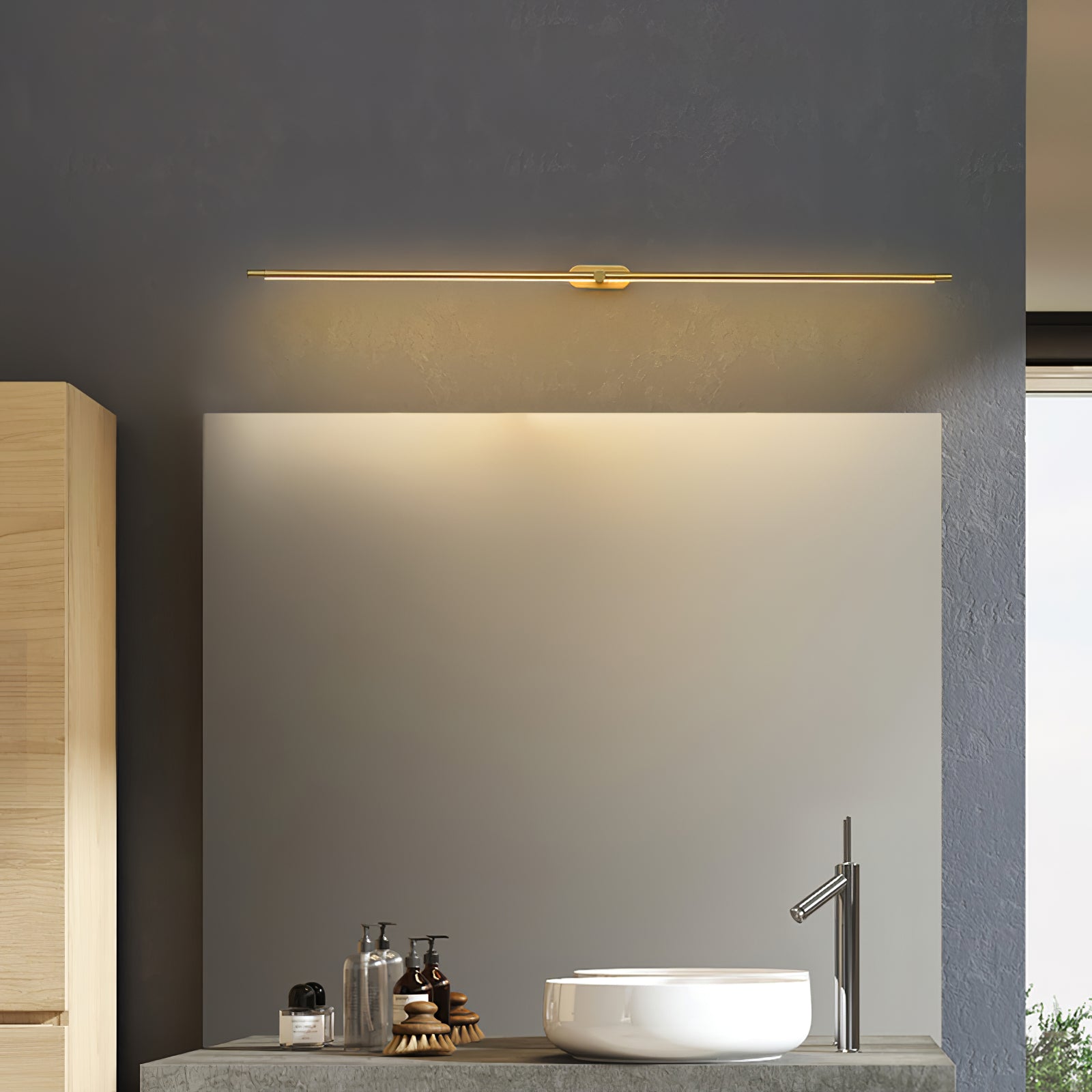 WOW Minimalist Linear Rechargeable Wall Lamp