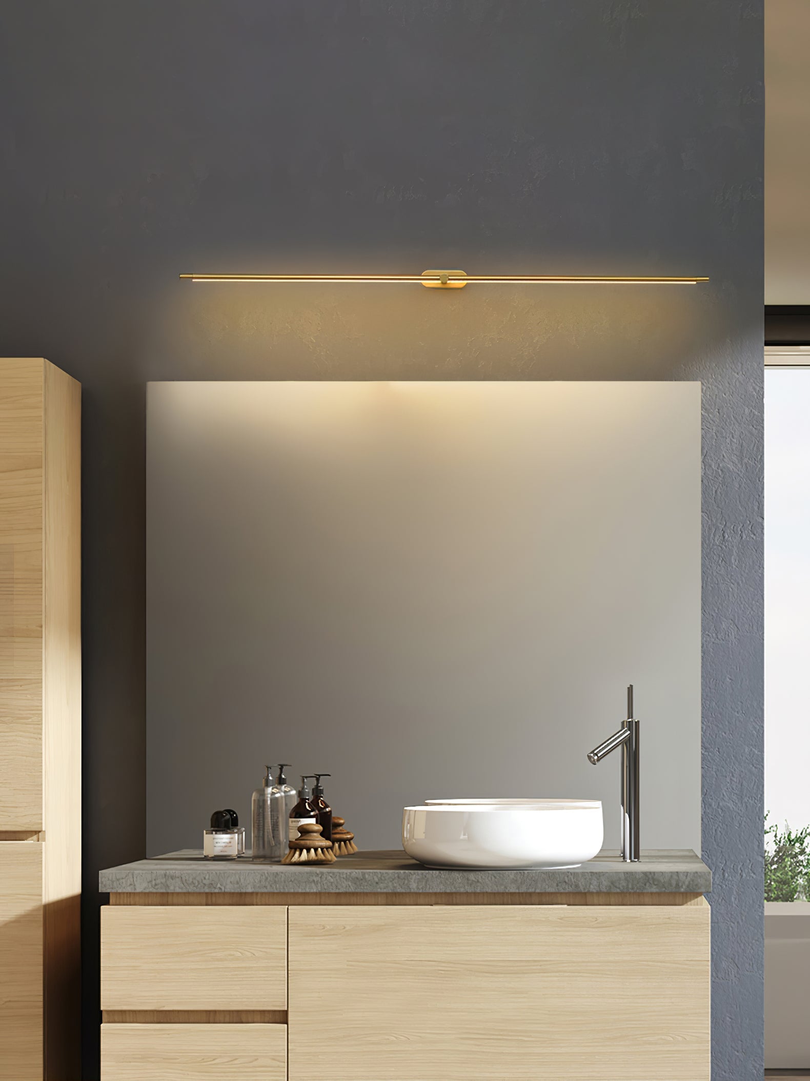 WOW Minimalist Linear Rechargeable Wall Lamp