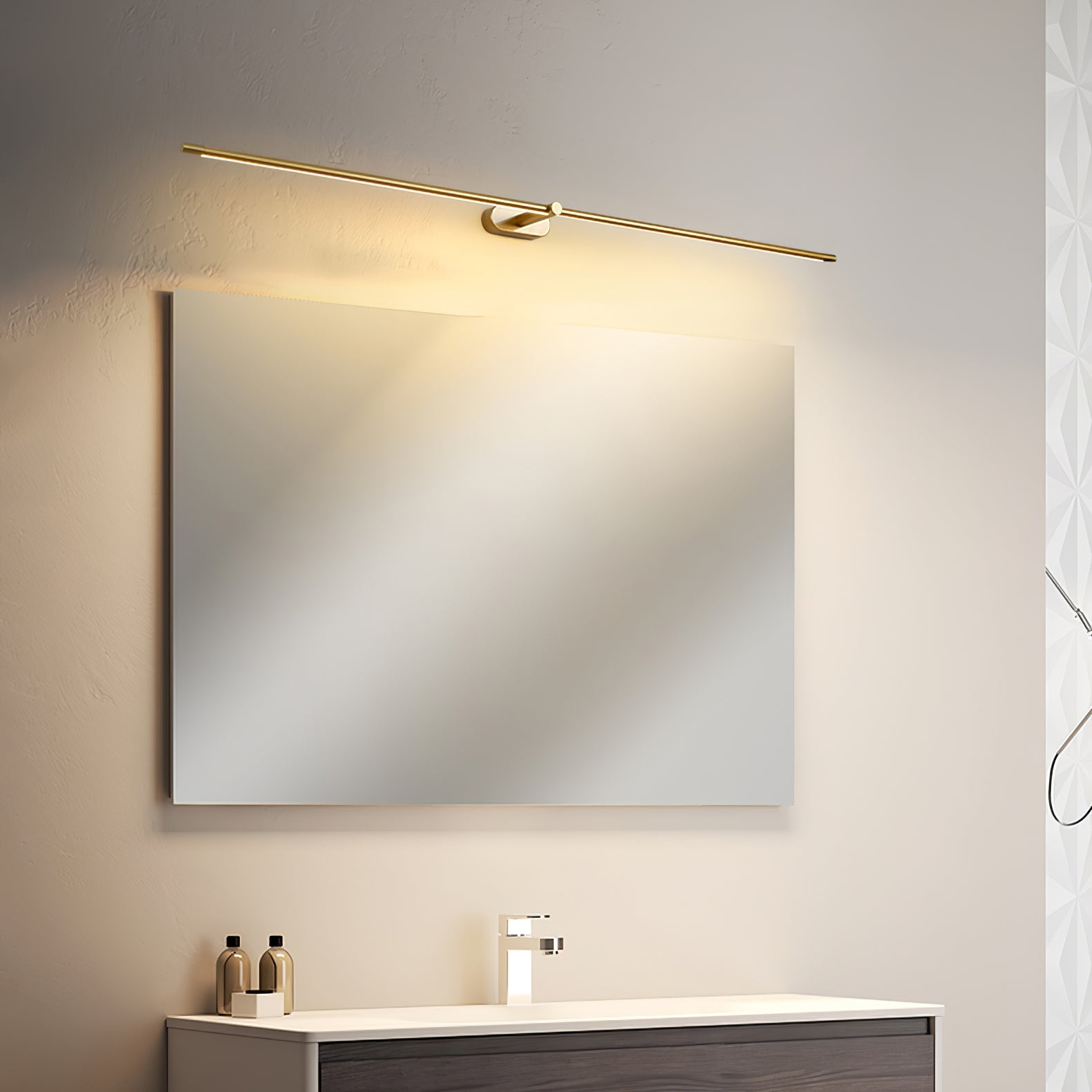 WOW Minimalist Linear Rechargeable Wall Lamp