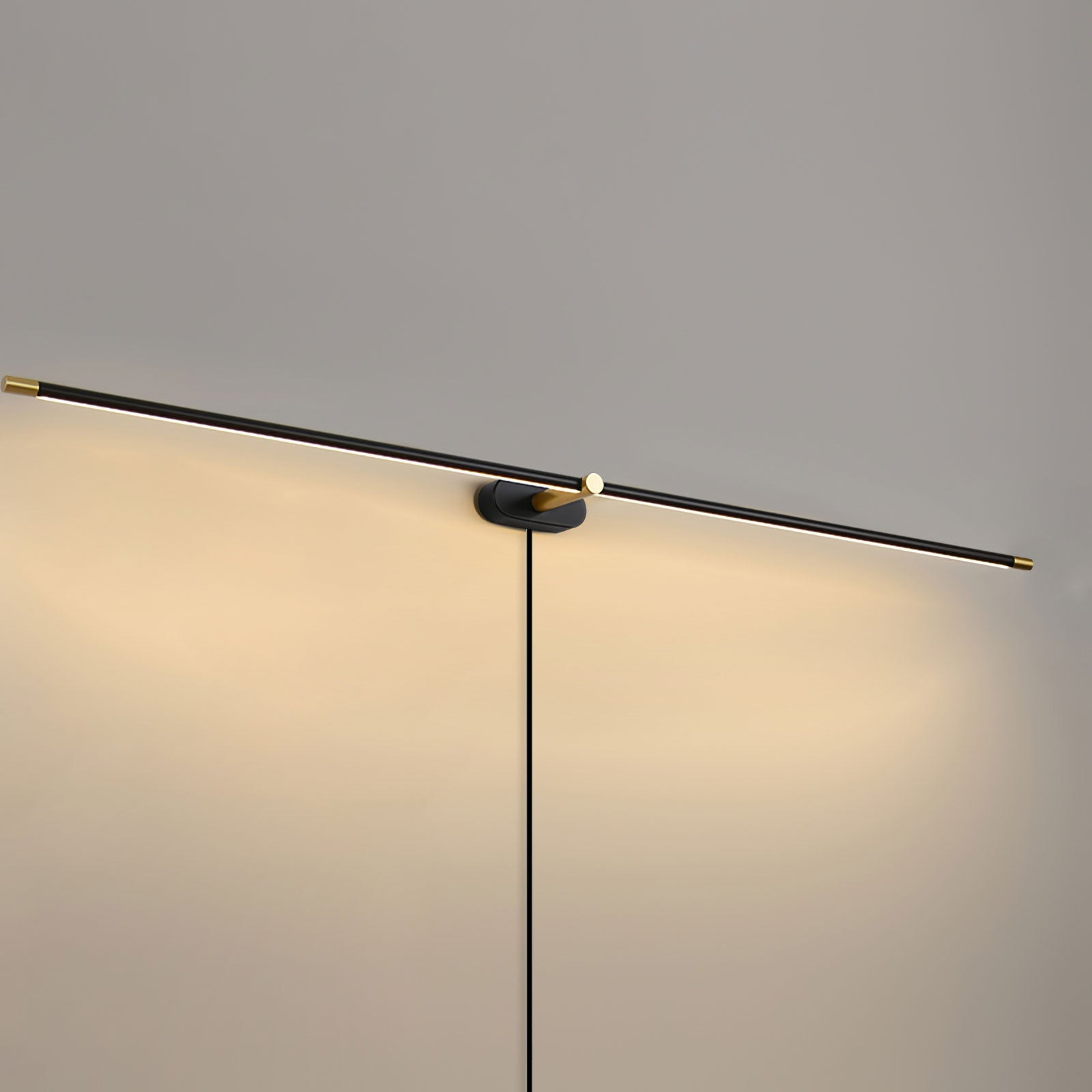 WOW Minimalist Linear Plug-in Wall Lamp