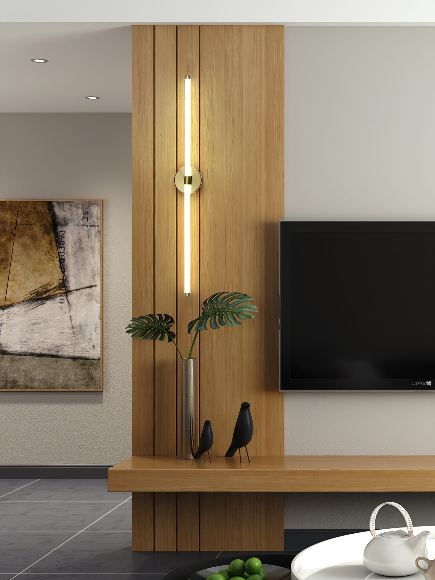 WOW Minimalist Vertical Wall Sconce