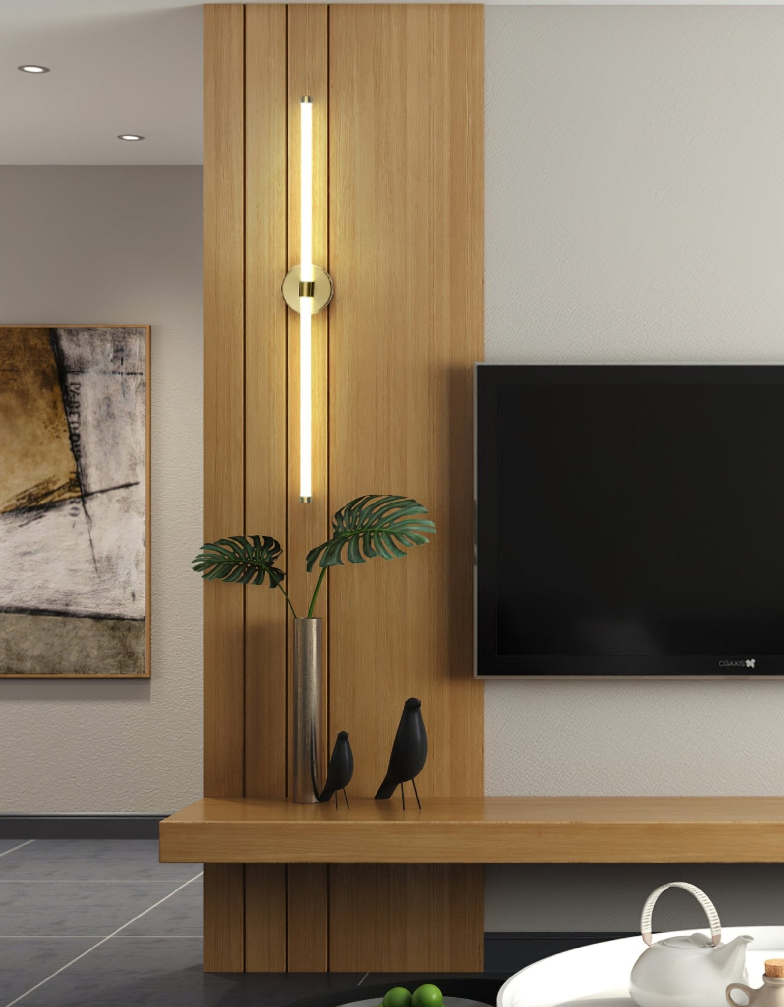 WOW Minimalist Vertical Wall Sconce