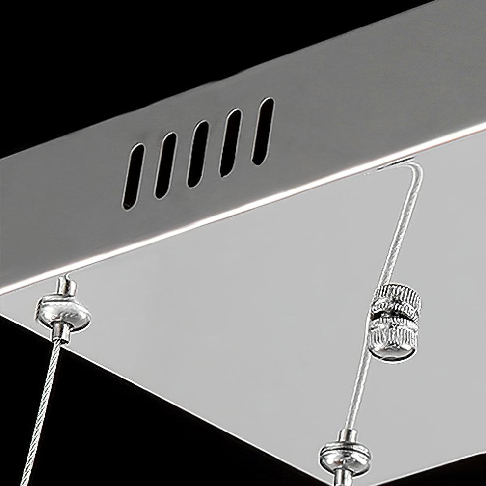 WOW Modern Crystal Double C Chandelier