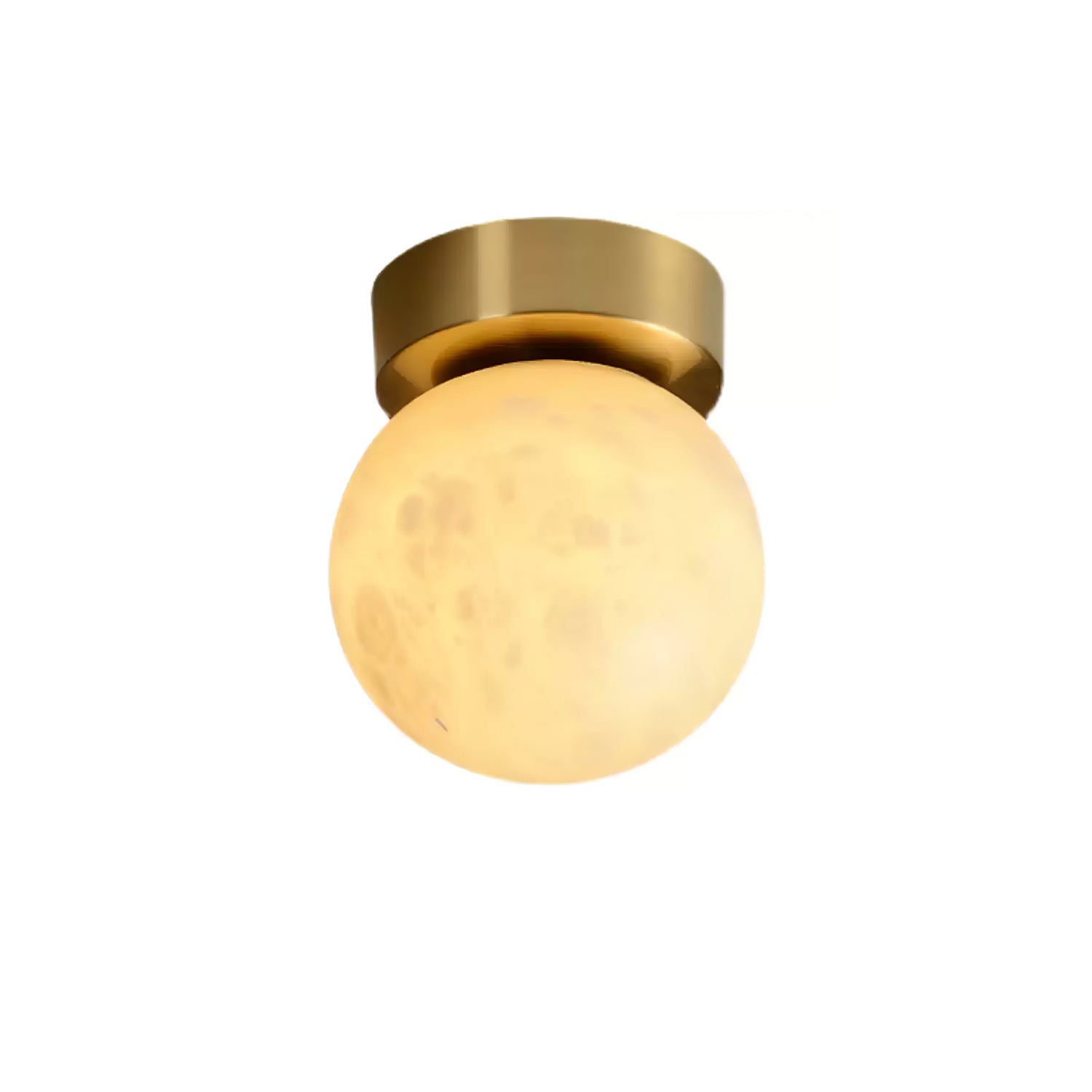 WOW Moon Alabaster Ceiling Light