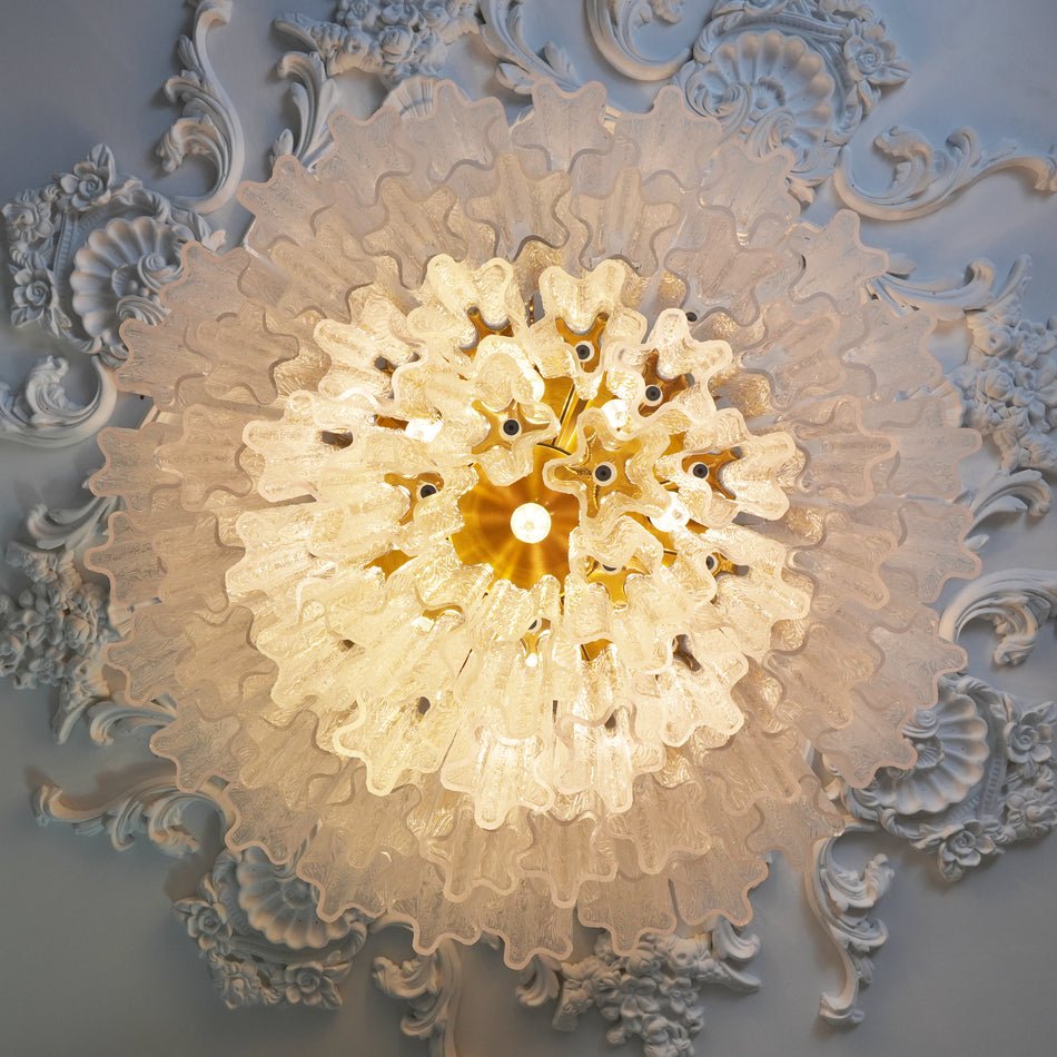 WOW Murano Pink Glass Ceiling Light