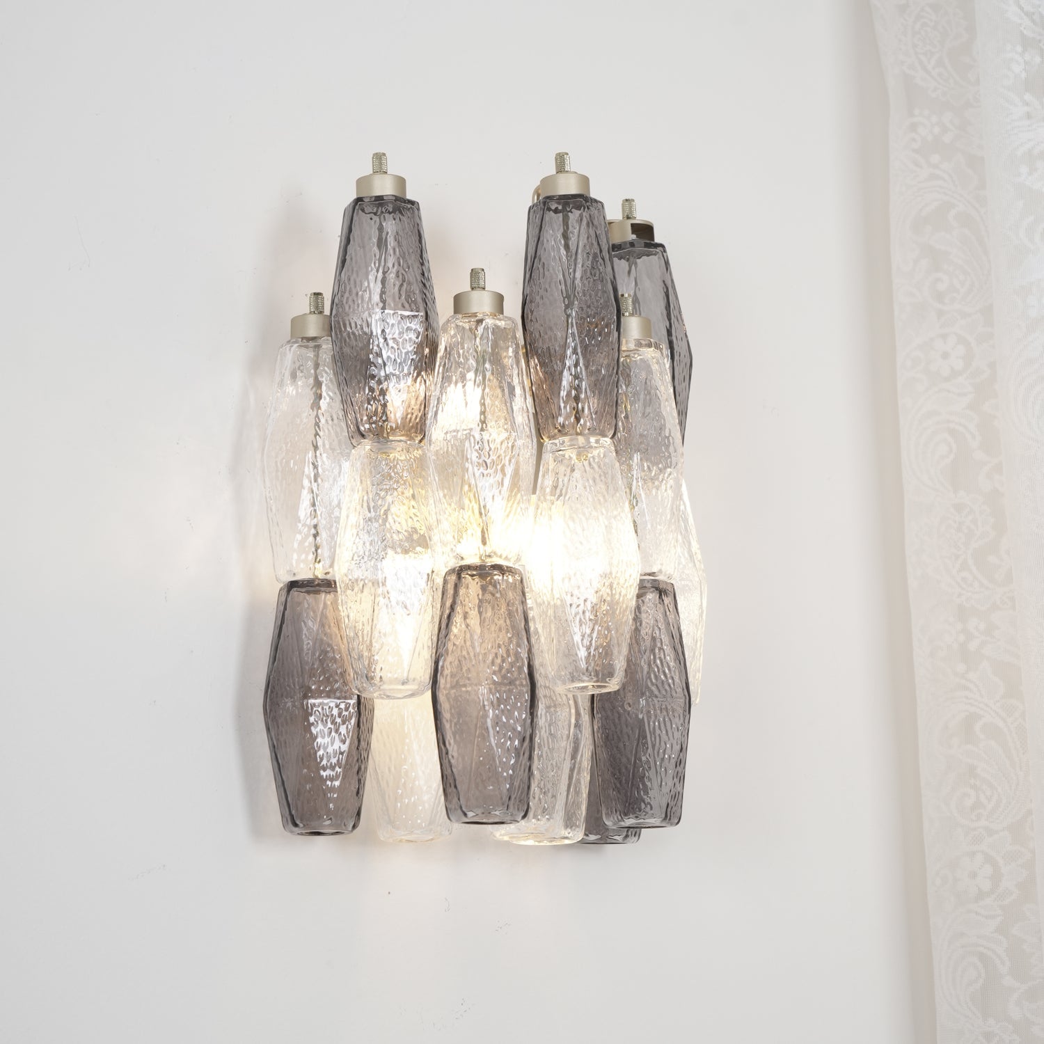 WOW Murano Rhombus Glass Wall Lamp