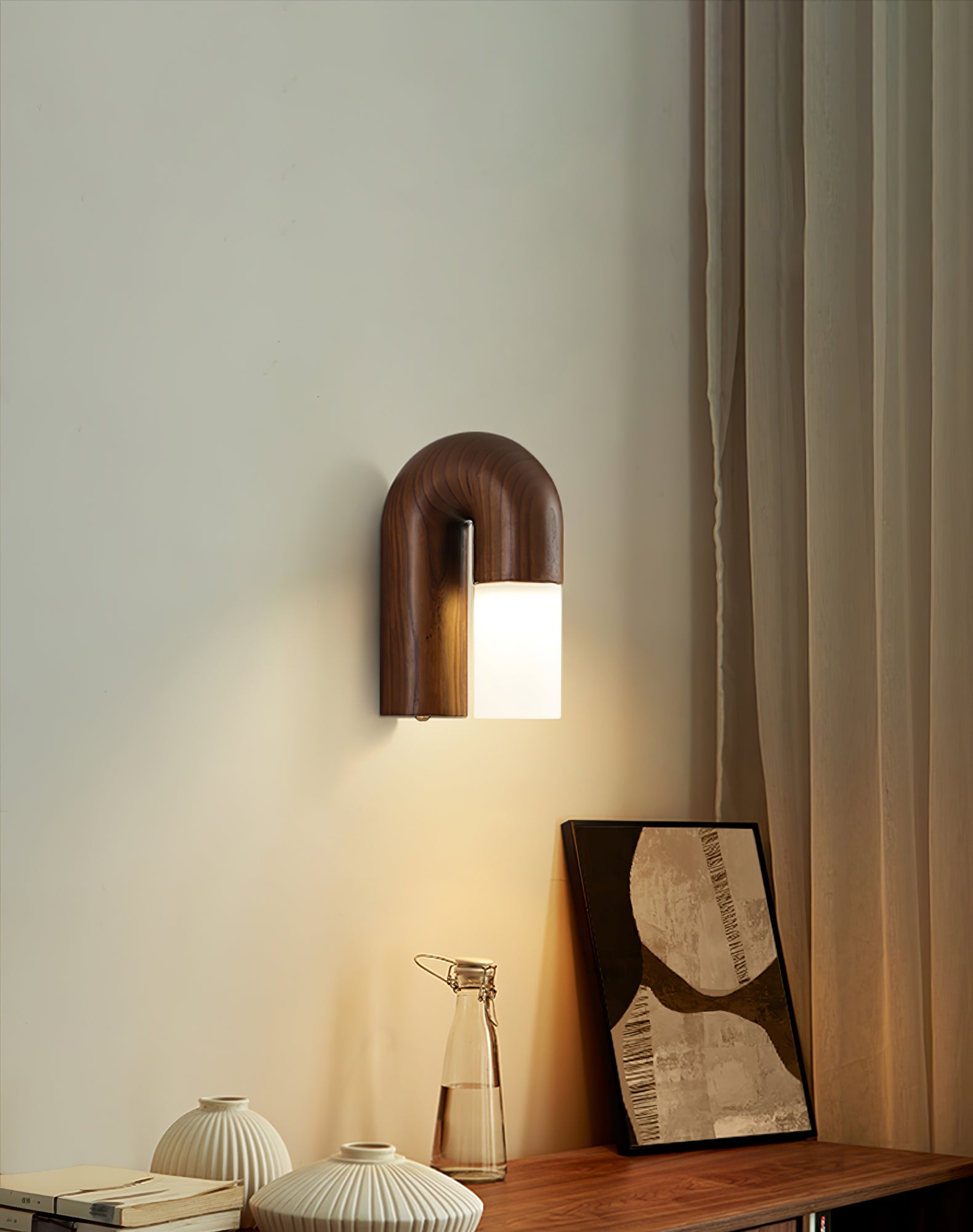 WOW Arcus Wood Wall Lamp