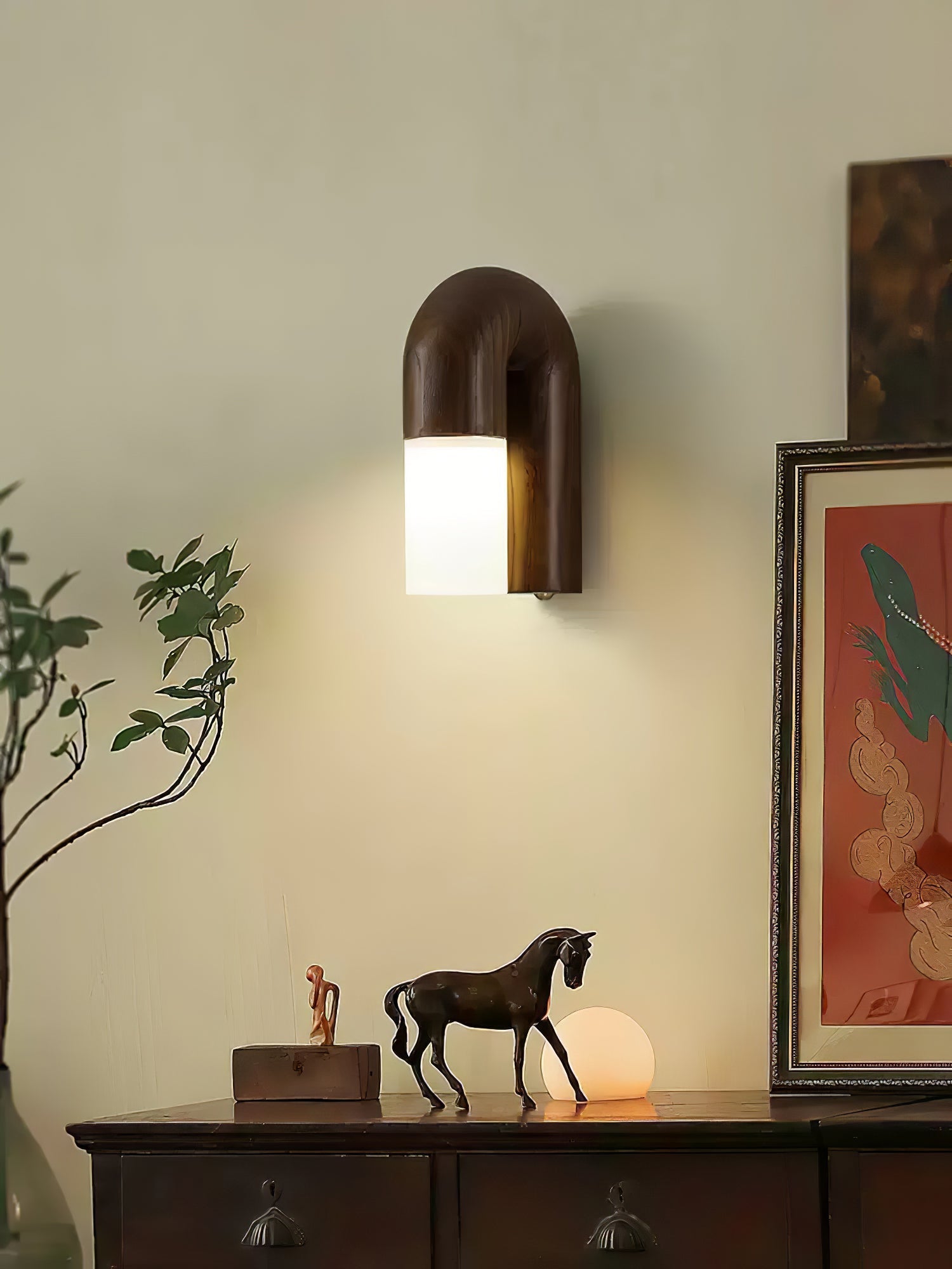 WOW Arcus Wood Wall Lamp