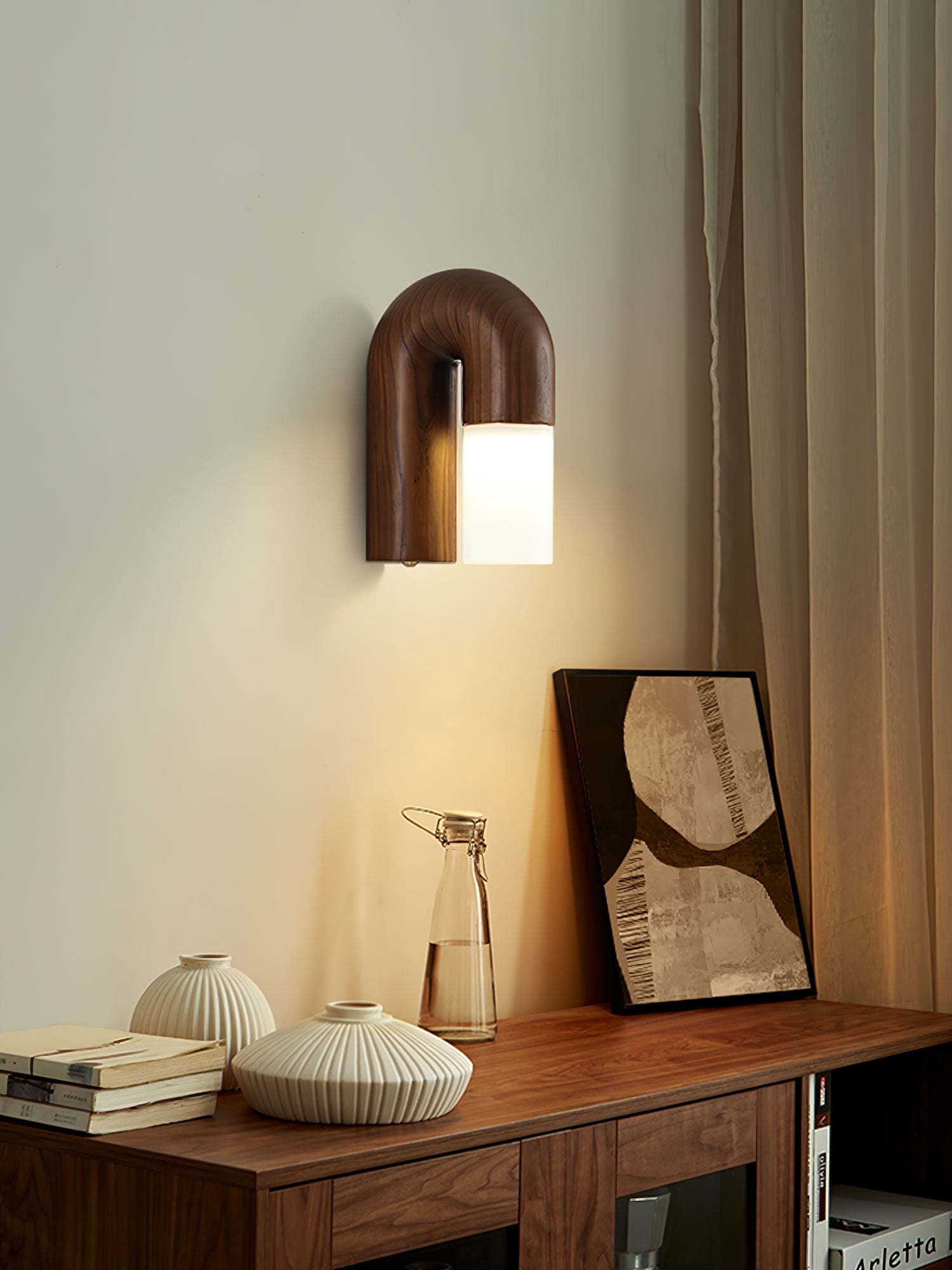 WOW Arcus Wood Wall Lamp
