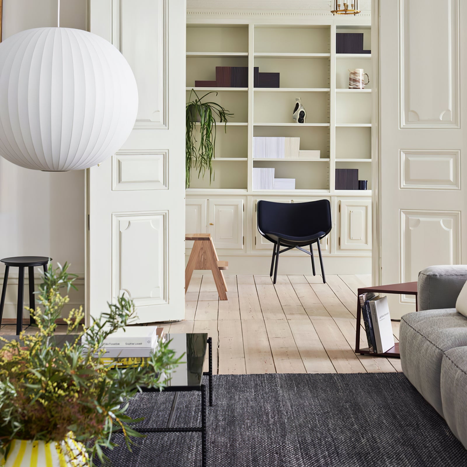 Wow Bubble Mulberry Silk Pendant Lamp