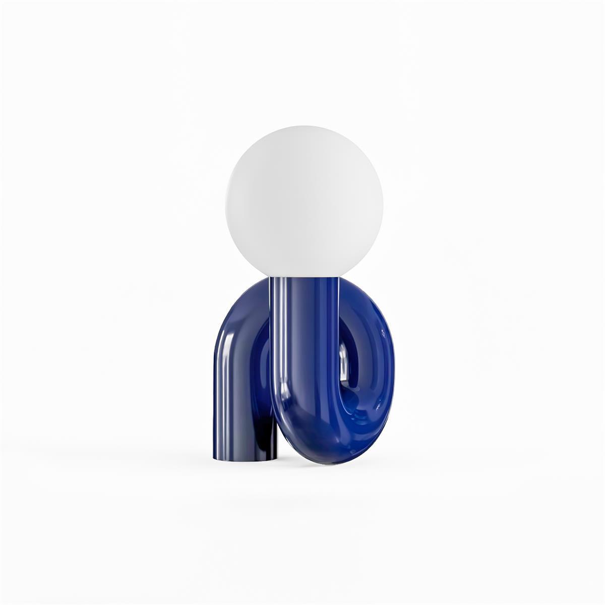 N Shape Glass Table Lamp
