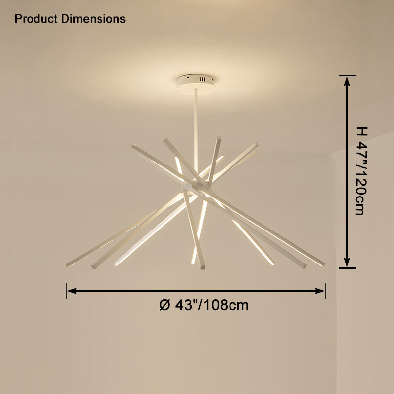 WOW Multi Light Sticks Chandelier-wow2639