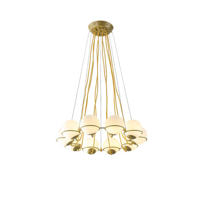 WOW Glass Globe Round Chandelier-wow2623