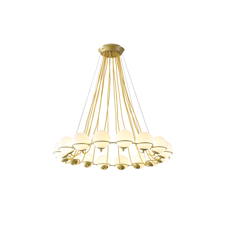 WOW Glass Globe Round Chandelier-wow2623