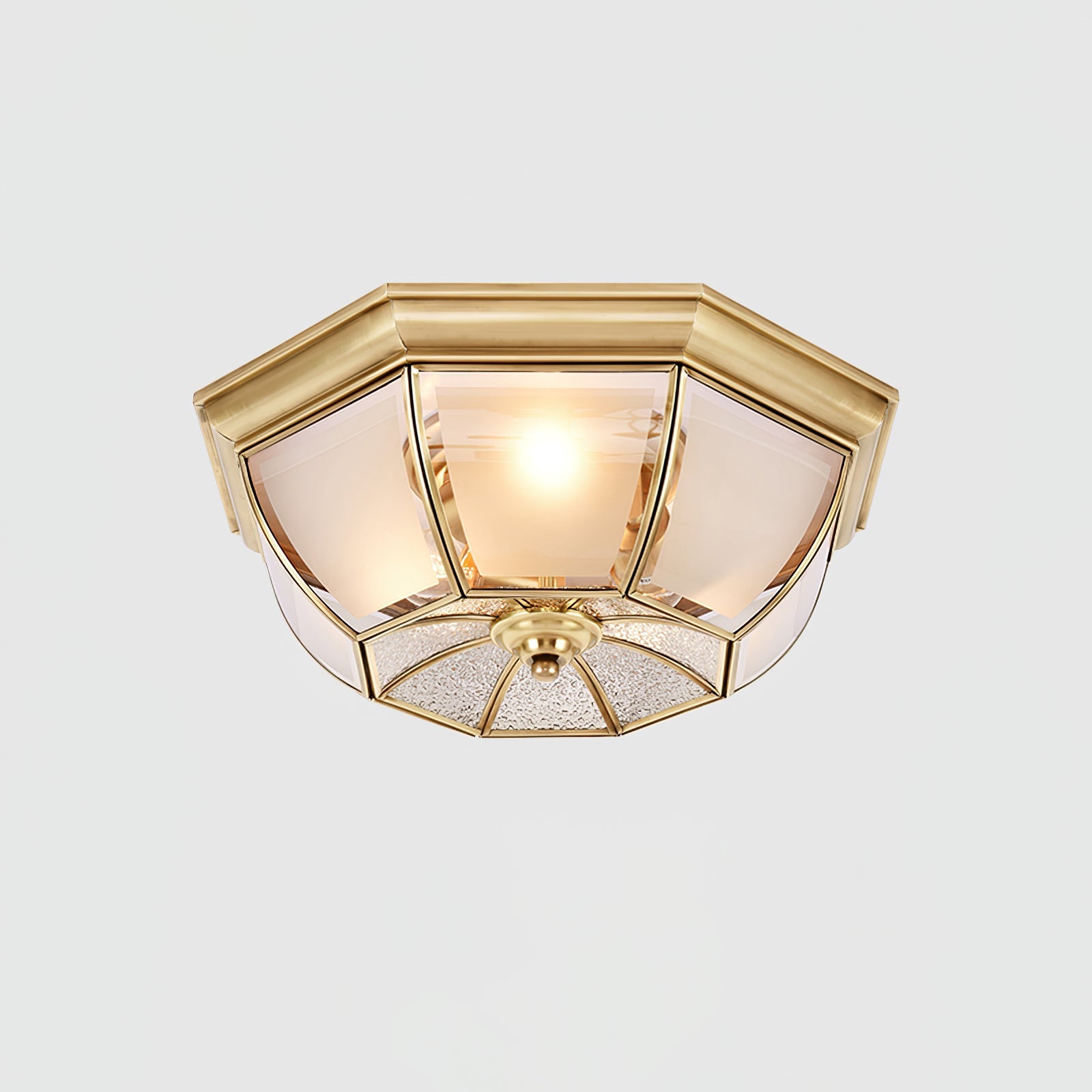 WOW Bowl Shaped Brass Ceiling Lamp