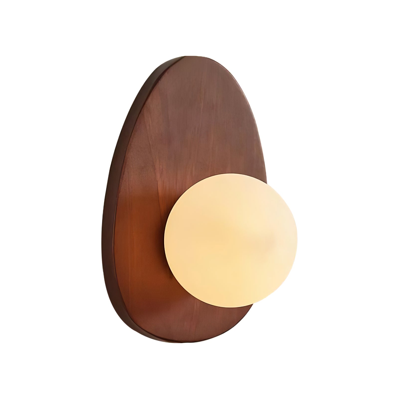 WOW Orba Walnut Wall Lamp