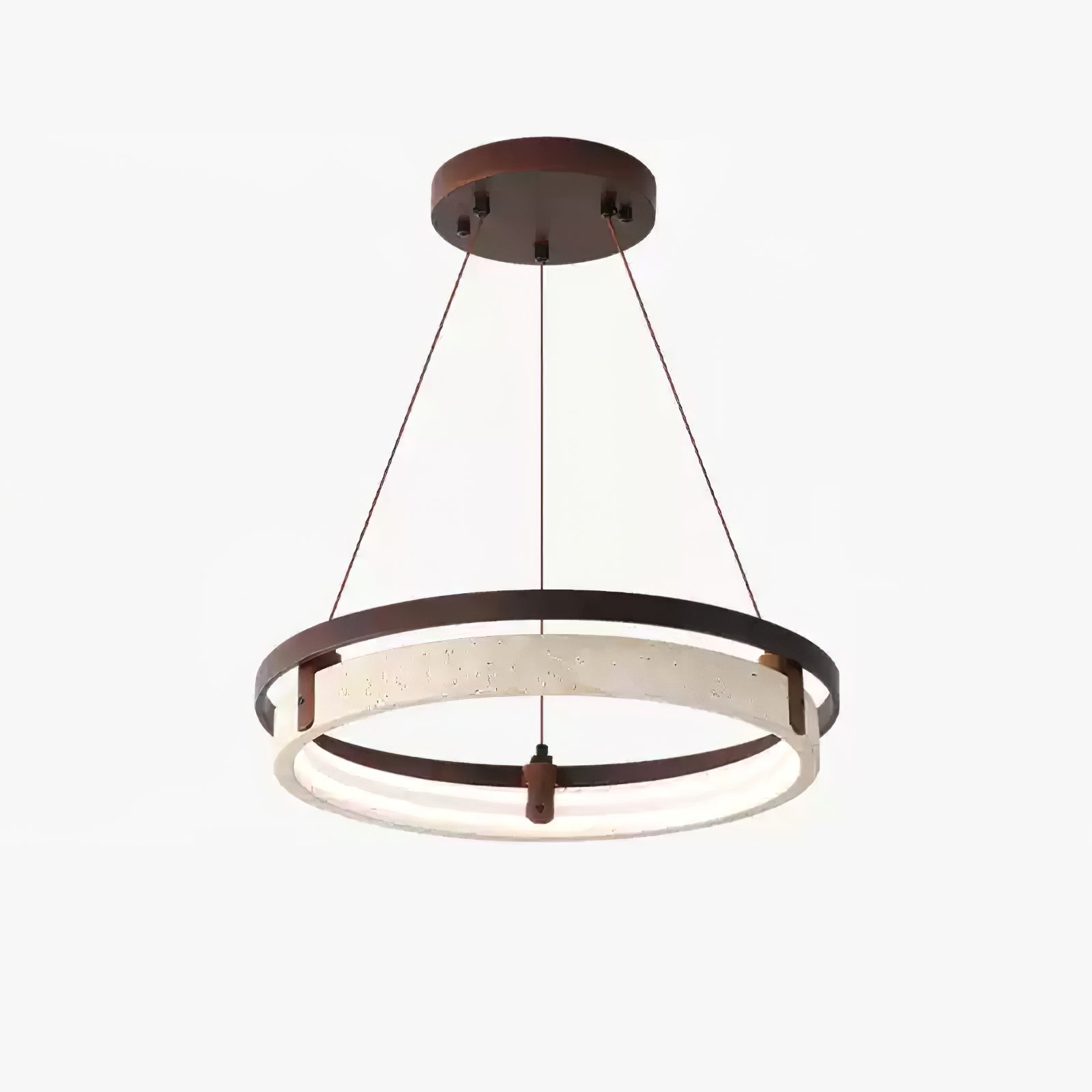 WOW Orbit Travertine Pendant Light